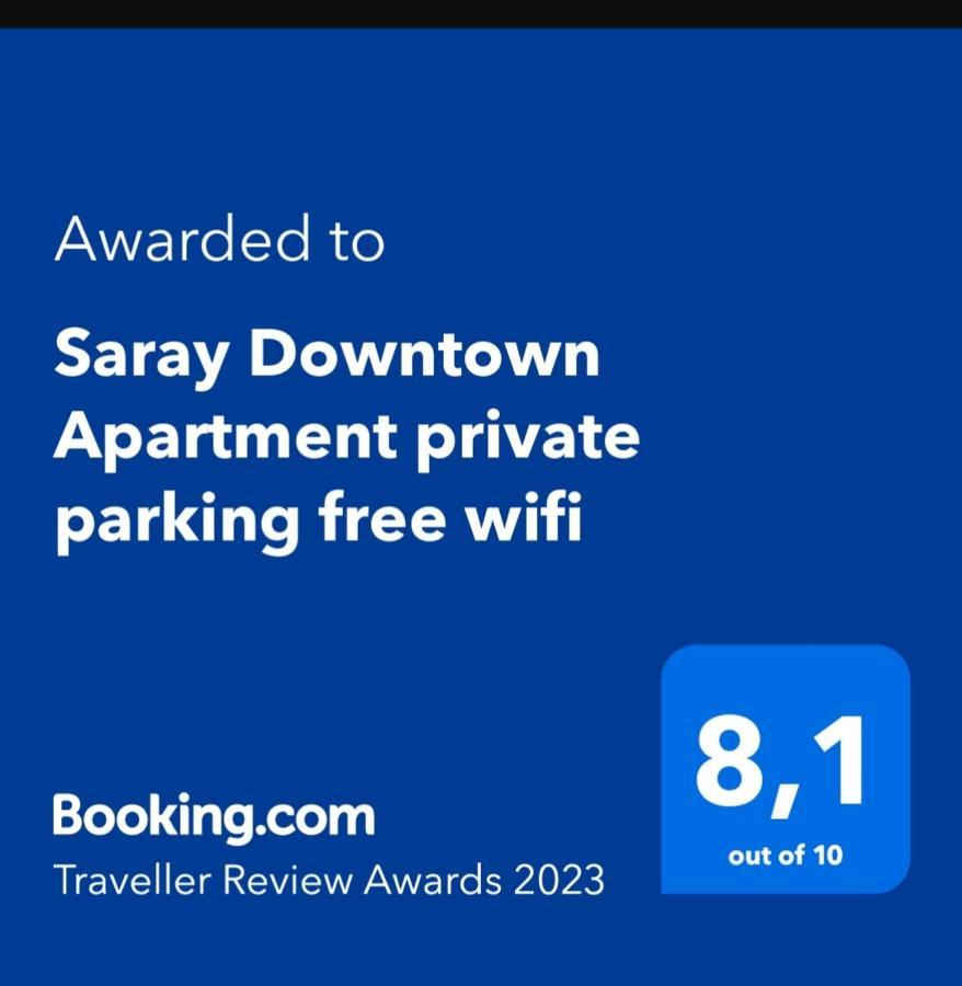 Saray Downtown Apartment Private Parking Free Wifi Sarajevo Eksteriør billede